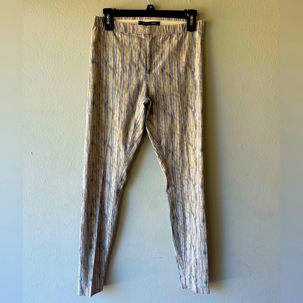Theyskens' Theory Gray Textured Knit Trousers